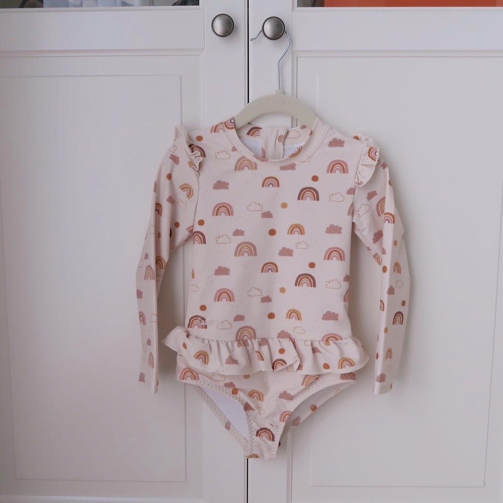 Liewood Girl's Long Sleeved Swimsuit Size 98/104 (3-4 yo)